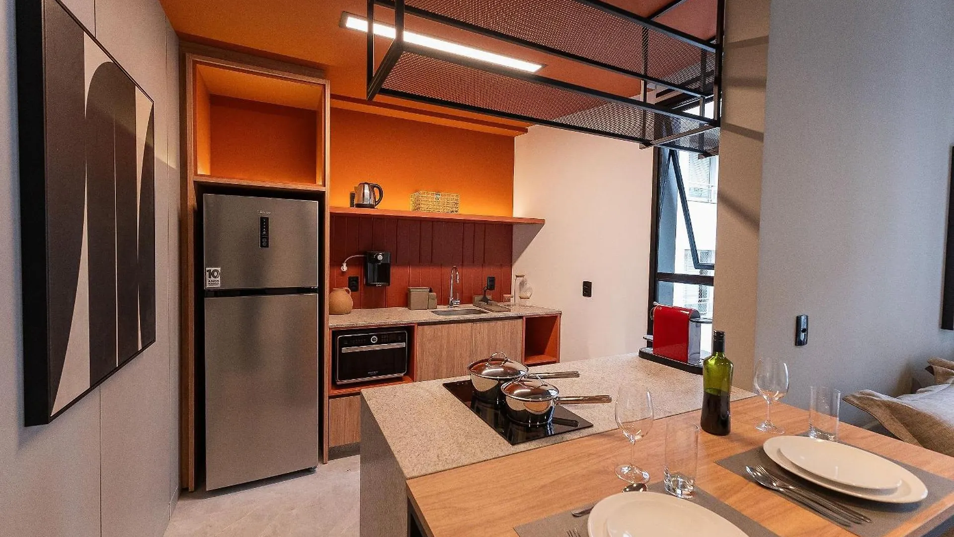 Oslo Xtay - Estudios Com Cozinha Completa No Centro De Floripa Флорианополис Апартаменты