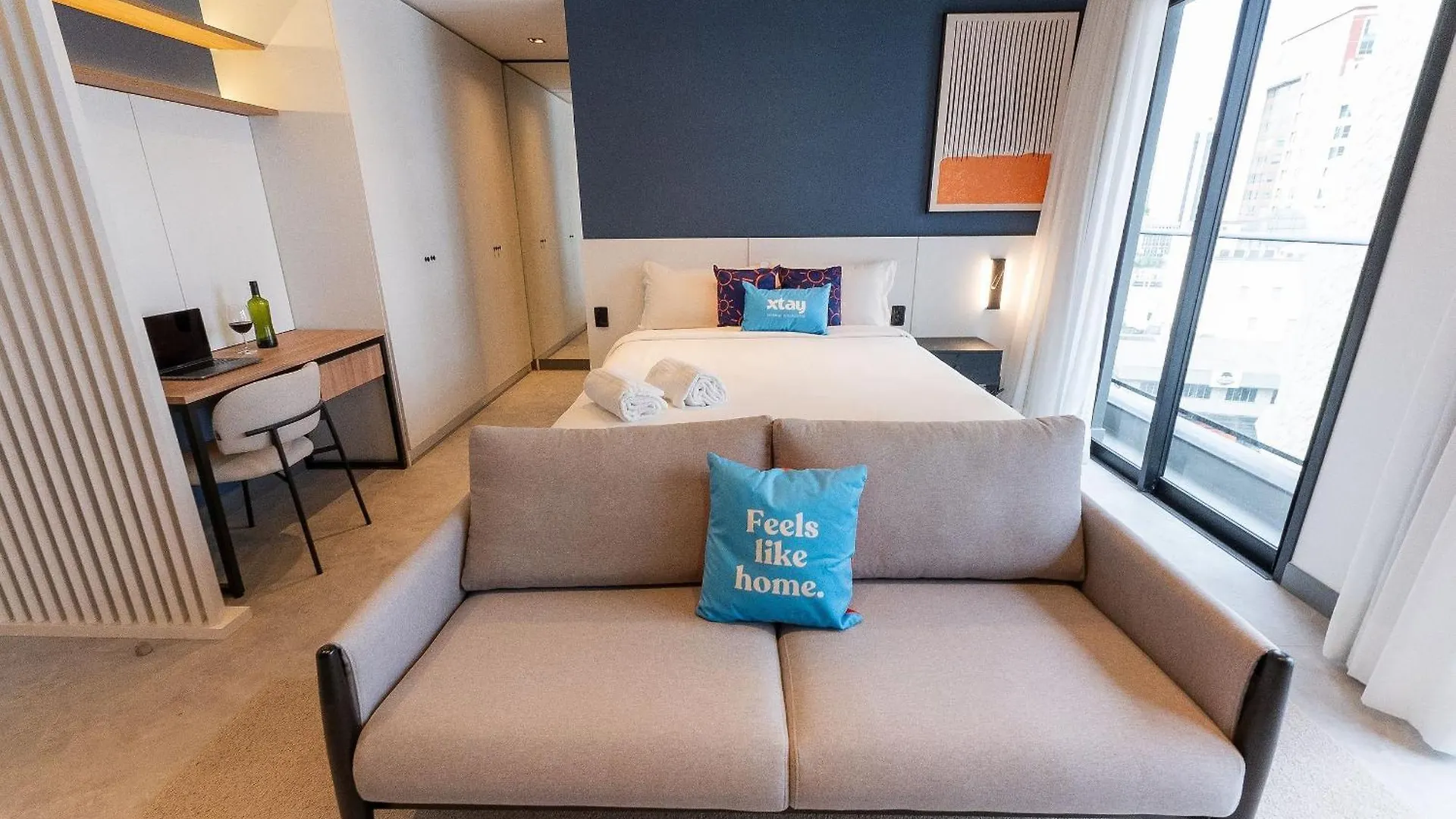 Апартаменты Oslo Xtay - Estudios Com Cozinha Completa No Centro De Floripa Флорианополис