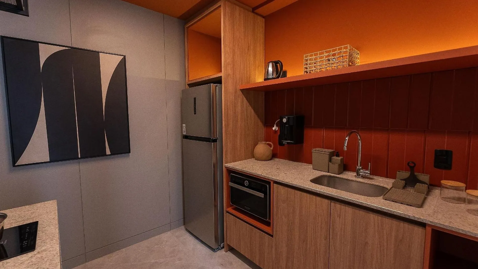 Oslo Xtay - Estudios Com Cozinha Completa No Centro De Floripa Florianópolis Apartmán